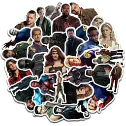 Стікерпак набір наклейок G-Toys The Boys 45 шт. (SP TB 01)