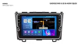 Штатна автомагнітола EasyGo M9-3-32-B-HCRV QLED Honda CR-V 2007-2011