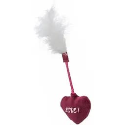 Игрушка Trixie для кошек Сердце с перьями 7х25 см