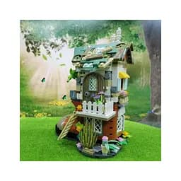 Конструктор LOZ mini Хижина гномів без фігурок (1226) - мініатюра 8