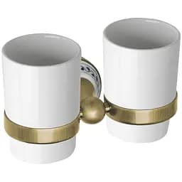 Склянки з тримачем Bemeta Kera кераміка 144710027 білий