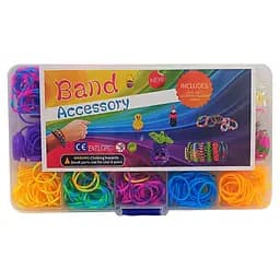 Набір для плетіння браслетів AC713 резиночки, гачок, рогатка