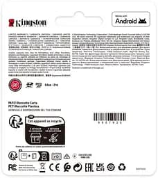 Картка пам'яті Kingston microSDXC 128 GB Canvas Select Plus Gen3 UHS-1 А1 (R-150MB/s) (SDCS3/128GBSP) - мініатюра 2