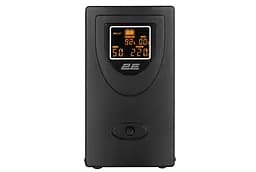 2E Джерело безперебійного живлення DD2000, 2000VA/1200W, LCD, USB, 2xSchuko - мініатюра 2