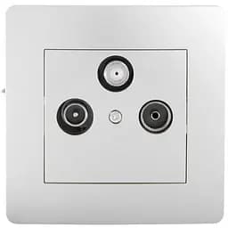 Розетка Brille TB-FM + TV + Sat sl (L15-078)