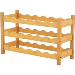 Винна стійка Costway Wenko настільна на 18 пляшок