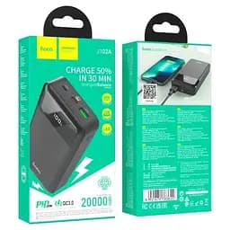 Універсальна мобільна батарея 10000 mAh J102A Cool Figure Black 20 Вт Hoco teh0019647 - мініатюра 5