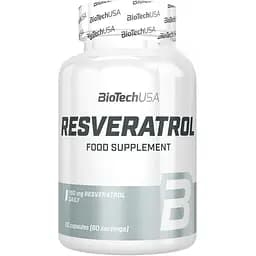 Витамины и минералы BiotechUSA Resveratrol 60 капсул