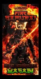 Шоколад чорний Lorizio з васабі "FIRE SAMURAI" 100 г