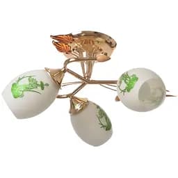 Люстра потолочная Brille классическая E27 60W G (LK-469C/3)