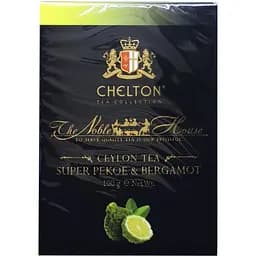 Чай чорний Chelton The Noble House Super Pekoe з бергамотом, 100 г (890807) - мініатюра 2