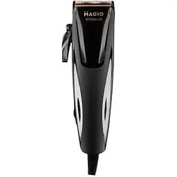 Машинка для стрижки Magio 25Вт 4 насадки титан (591МG)