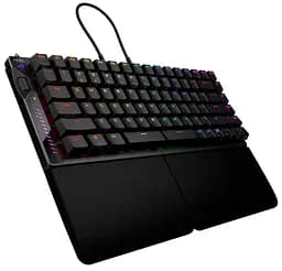 Клавіатура ASUS ROG Falcata Split 83key Magnetic Switch USB-A/WL/BT EN RGB Black (90MP043H-BKUA20) - мініатюра 4