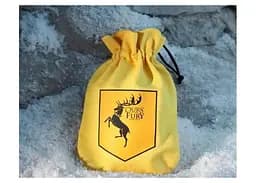 Мішечок для кубиків Q-Workshop Game of Thrones. Baratheon Dice Pouch (GOT/POU/00190166/2025/4/W) - мініатюра 2