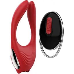 Вибратор Dreamtoys Red Revolution Eros 12 см красный