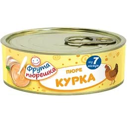 Мясное пюре Фрута пюрешка Курица 120 г