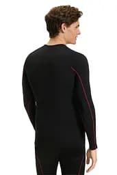 Термокофта Falke ESS Wool-Tech M Black-Red M (1097-33411-3008 M) - мініатюра 2