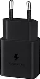 Сетевое зарядное устройство Samsung 15W USB-C Charger EP-T1510NBE Black