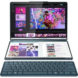Ноутбук Lenovo Yoga Book 9 13IMU9, (83FF002NRM), Intel® Core™ Ultra 7 155U, 16GB RAM, SSD 1TB, Intel Integrated Graphics, Windows 11 Home, Tidal Teal - мініатюра 3
