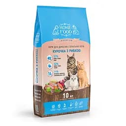 Сухий корм для дорослих котів Курочка з рибкою CAT ADULT Для стерильних 10 кг