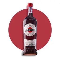 Вермут Martini Rosso, червоний, солодкий, 15%, 1 л (17768) - мініатюра 2