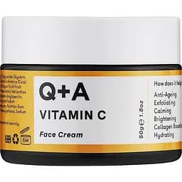Осветляющий крем для лица с витамином C Q+A Vitamin C Radiance Face Cream 50 г