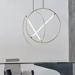 Світильник підвісне коло d60 см | Line F | Арт. MD8001-600