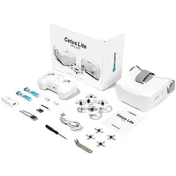 Квадрокоптер BETAFPV Cetus Lite FPV Kit з FPV-окулярами, 2 акумуляторами та пультом, до 80 м, до 5 хв - мініатюра 2