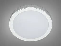 Смарт-люстра кругла LED Diasha YR-400WHITE 52W, без пульта, IP20, 39 см, сучасний стиль для коридору, вітальні, спальні, кухні - мініатюра 3