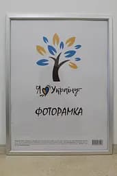 Фоторамка 30х42, срібна без золотої вставки, 1511-х230М б/з, СКЛО + ДВП                                                                                                                                                                                                                                                                                                                                            