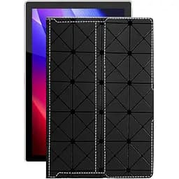 Чехол StatusCASE из экокожи для планшета iHunt PC 10 Pro Черный ромб