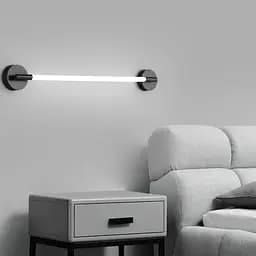 Сучасне бра із обплетеним неоном довжиною 55 см Арт. W 210/400 BK Line F