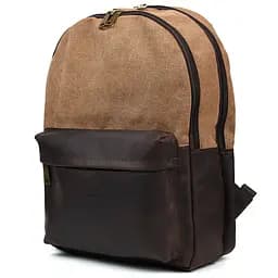 Кожаный мужской рюкзак TARWA 40х31х13 см nsa0001344