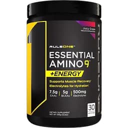 Аминокислота Rule 1 Essential Amino 9 + Energy 30 порций Виноград 345 г