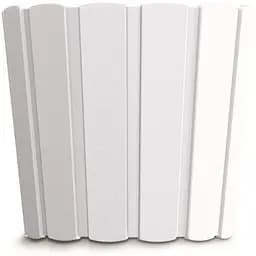 Горщик для квiтiв Prosperplast Boardee Basic круглий, 240 мм, білий (25609-449)