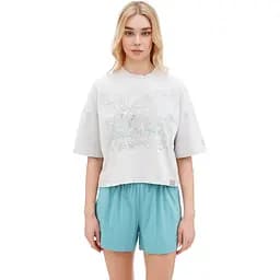 Женская футболка Turbat Steppe Flowers Women S Светло-серый