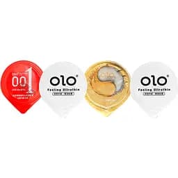 Набір презервативів Olo Рerfect Enjoyment 0.01 ультратонкі 4 шт. (ROZ6400230295)