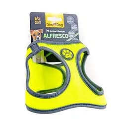 Шлея GimDog Alfresco для собак, неопрен, жовтий, розмір L, 47-50 см