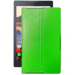 Чехол StatusCASE из экокожи для планшета Lenovo Tab 3 TB3-730X Зеленый