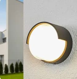 Підсвітка Brille LED фасадна IP65 AL-295/12W BK - мініатюра 7