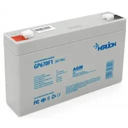 Аккумулятор Merlion AGM GP670F1 6V 7Ah