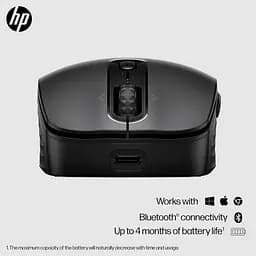 Комп'ютерна миша HP 690 Rechargeable BT чорний teh0014077 - мініатюра 2
