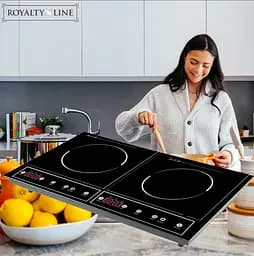 Індукційна плита на 2 конфорки Royalty Line RL-DIP4000 - мініатюра 2