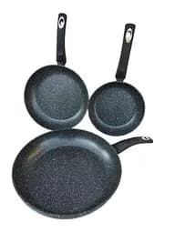 Набор сковородок с антипригарным покрытием Edenberg EB-4115 3 сковородки 20/24/28см Черный