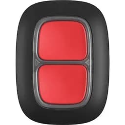 Бездротова екстрена кнопка Ajax DoubleButton black
