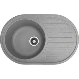 Гранітна кухонна мийка Romzha Elegancia 77 Seda (602) з крилом