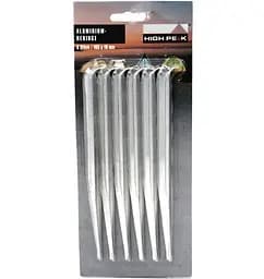 Кілочки High Peak Alloy V-Peg 18,5 см 6 шт. Silver (42225) 928999