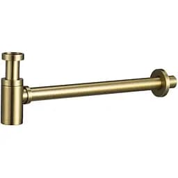 Сифон для умивальника Imex PVD матове золото SCL002/OC, Золотий