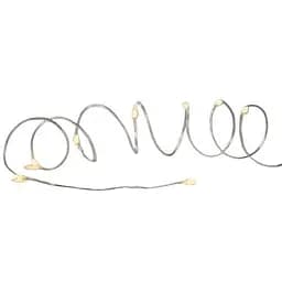 Гирлянда Luca Lighting Струна серебряная 18 м теплый белый (8718861853261)