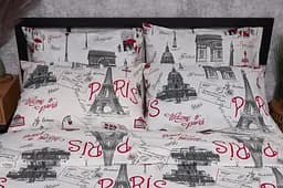 Набор наволочек Moon&Star Бязь Gold Люкс Paris 50х50 см 2 шт